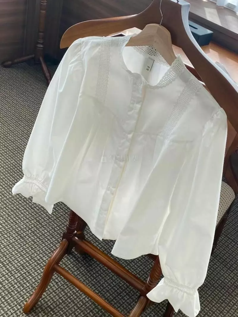 Frill - Korean Women Fashion - #vintagekidsstyle - Sugar Blouse - 2