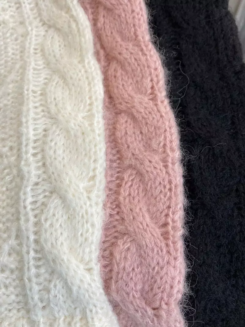 Frill - Korean Women Fashion - #womensfashion - Mo Hair Cardigan - 7