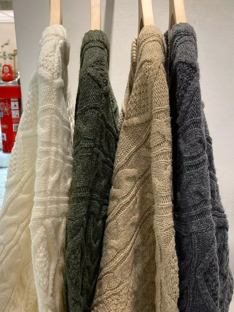 Frill - Korean Women Fashion - #womensfashion - Twist V Neck Knit Tee - 11
