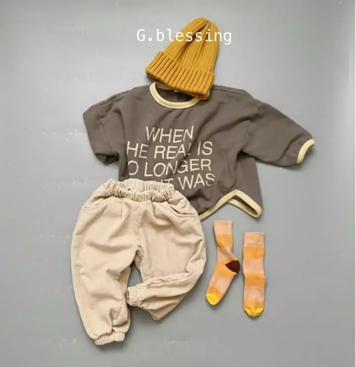 G Blessing - Korean Children Fashion - #discoveringself - Real Color Sweatshirt - 7