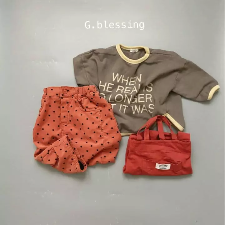 G Blessing - Korean Children Fashion - #kidsshorts - Real Color Sweatshirt - 9