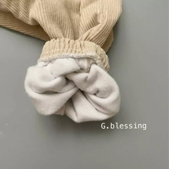G Blessing - Korean Children Fashion - #kidsshorts - Ddui Rib Pants - 7