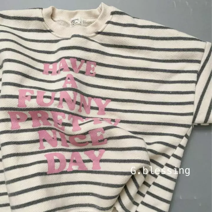 G Blessing - Korean Children Fashion - #kidsshorts - Deggi Sweatshirt - 5