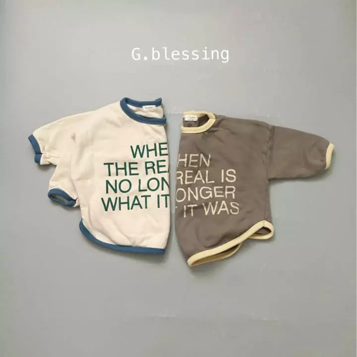 G Blessing - Korean Children Fashion - #kidzfashiontrend - Real Color Sweatshirt - 11