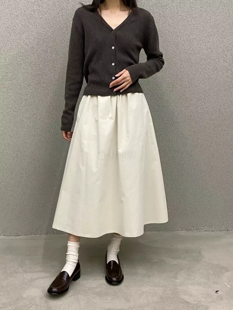 Gallery - Korean Women Fashion - #momslook - Peach Plare Skirt - 5