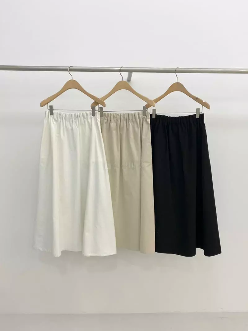 Gallery - Korean Women Fashion - #momslook - Peach Plare Skirt - 7