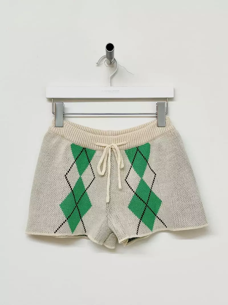 Gateless - Korean Women Fashion - #momslook - Argyle Pants - 3