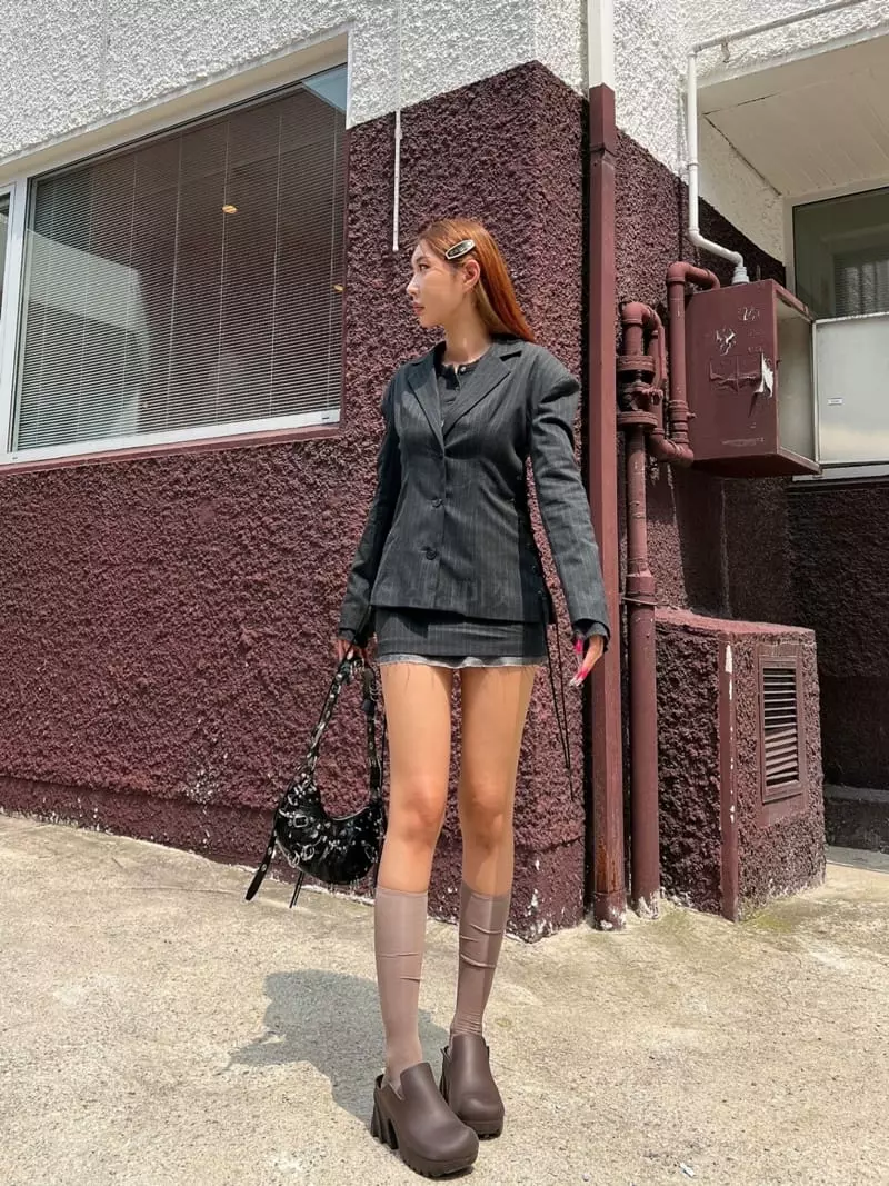 Gateless - Korean Women Fashion - #momslook - Side Set - 9