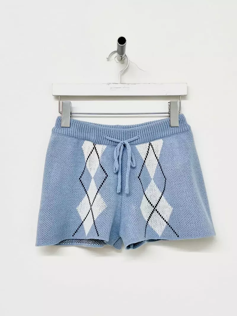 Gateless - Korean Women Fashion - #womensfashion - Argyle Pants - 2