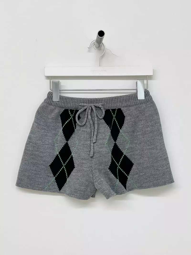 Gateless - Korean Women Fashion - #momslook - Argyle Pants - 4