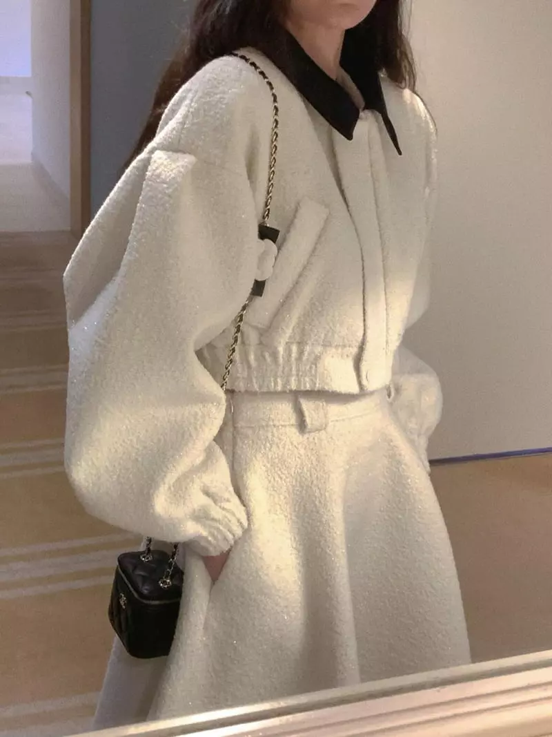 Gentlewoman - Korean Women Fashion - #momslook - Bena Short Jacket - 6