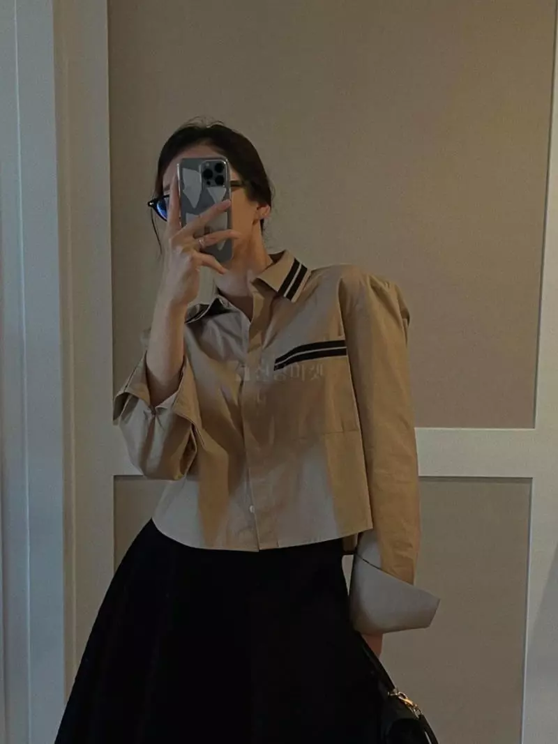 Gentlewoman - Korean Women Fashion - #momslook - Doubling Shirt - 7
