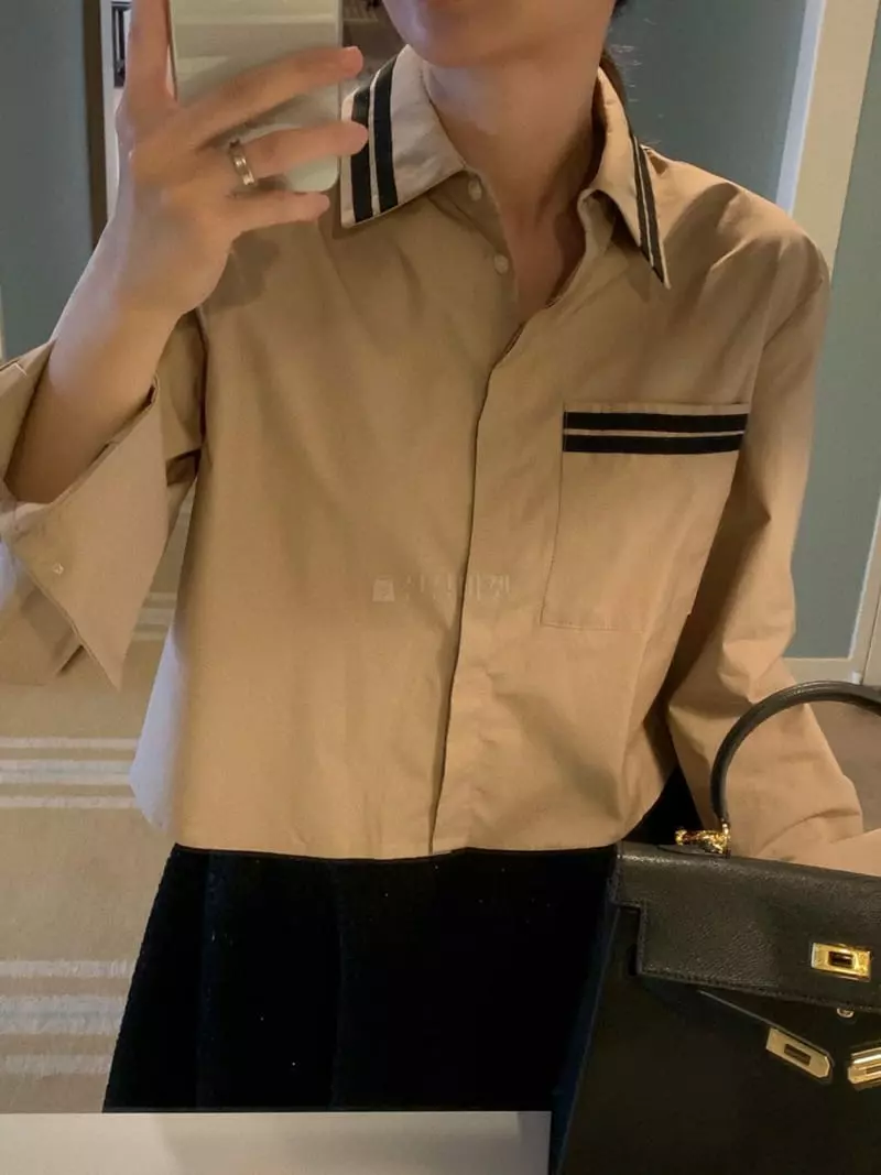 Gentlewoman - Korean Women Fashion - #momslook - Doubling Shirt - 9