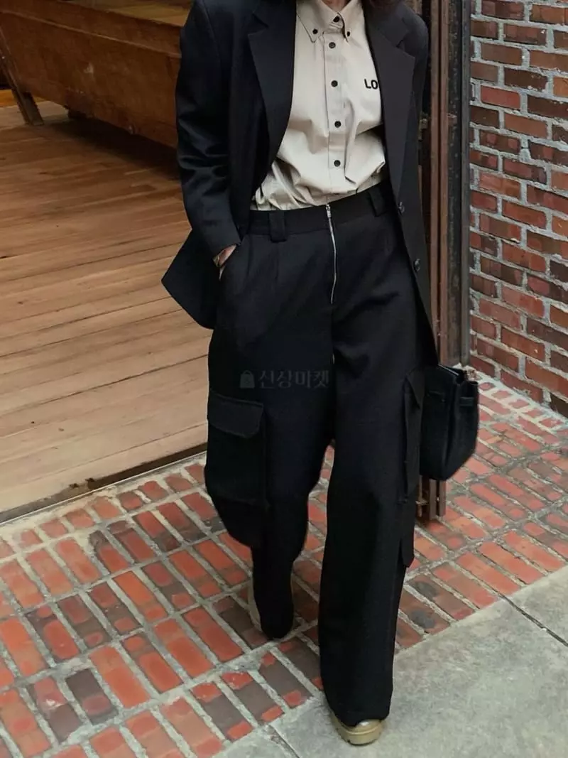 Gentlewoman - Korean Women Fashion - #vintagekidsstyle - Burning Cargo Pants