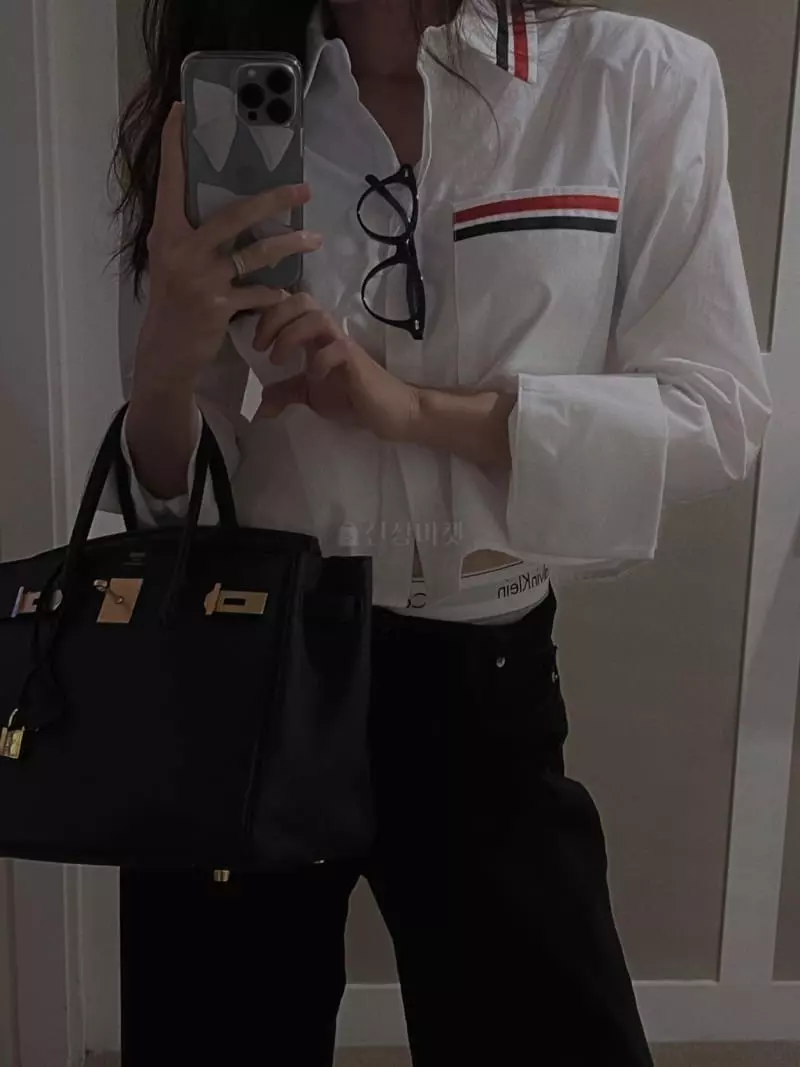 Gentlewoman - Korean Women Fashion - #momslook - Doubling Shirt - 4