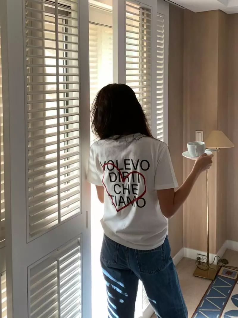 Gentlewoman - Korean Women Fashion - #womensfashion - Heart Tee