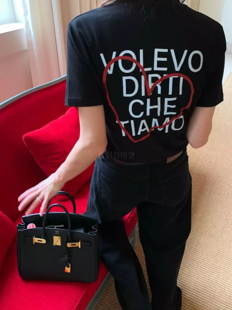 Gentlewoman - Korean Women Fashion - #womensfashion - Heart Tee - 7