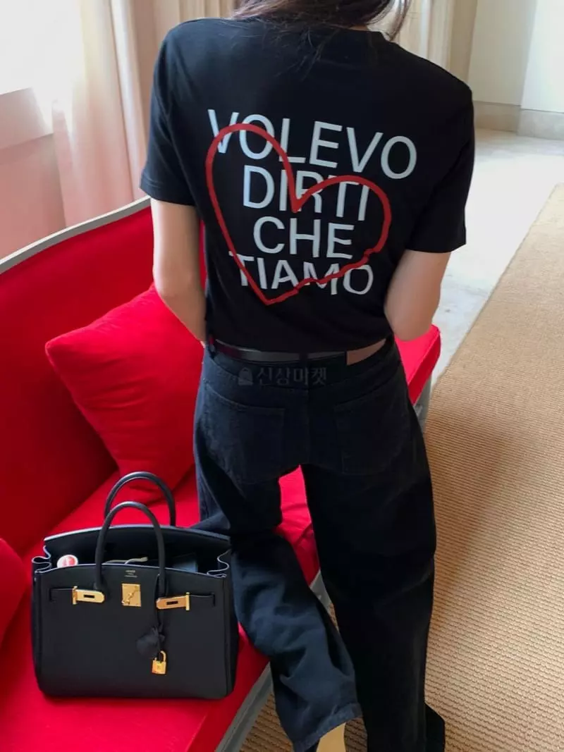 Gentlewoman - Korean Women Fashion - #womensfashion - Heart Tee - 9