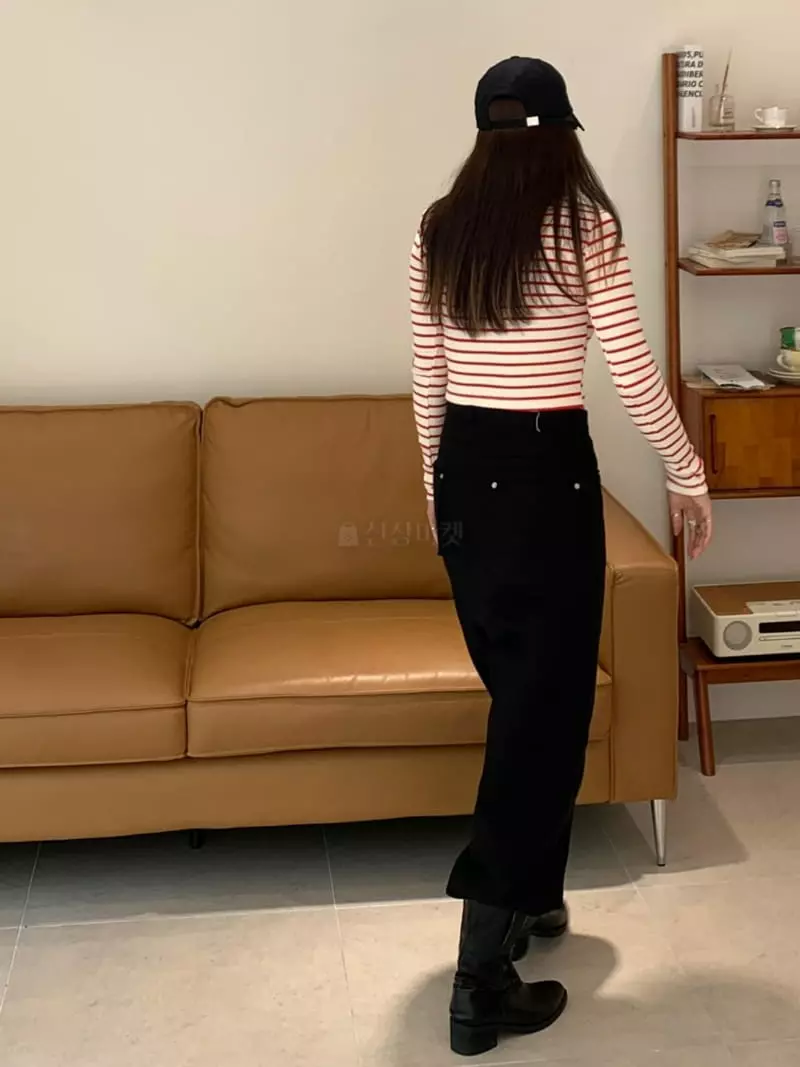 Ginger - Korean Women Fashion - #momslook - Marie Crop Tee - 8