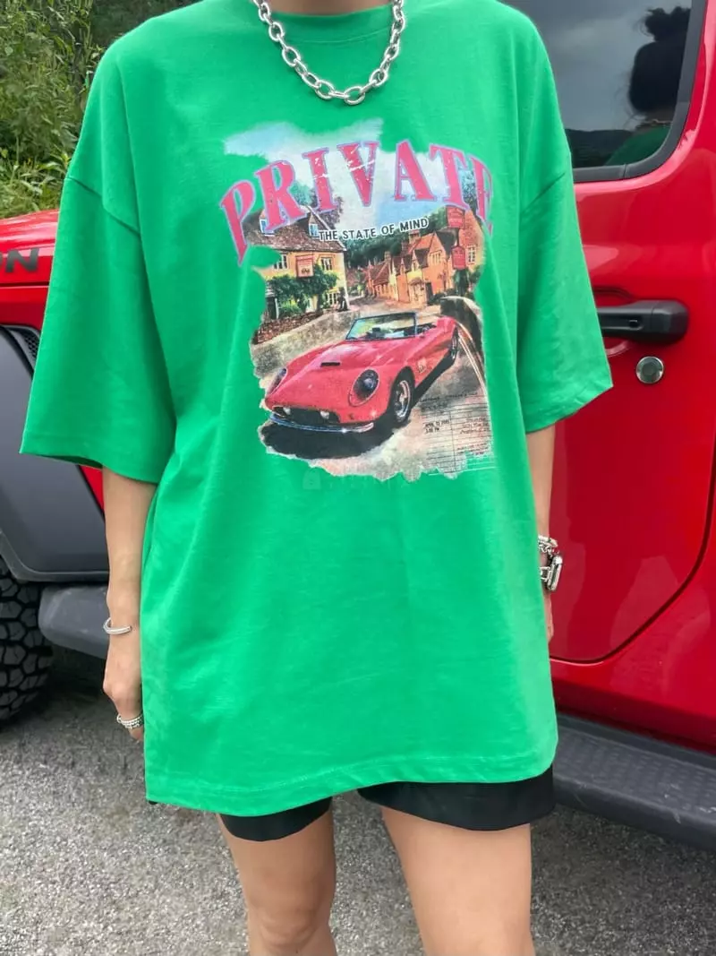 Ginger - Korean Women Fashion - #momslook - Vintage Tee - 3
