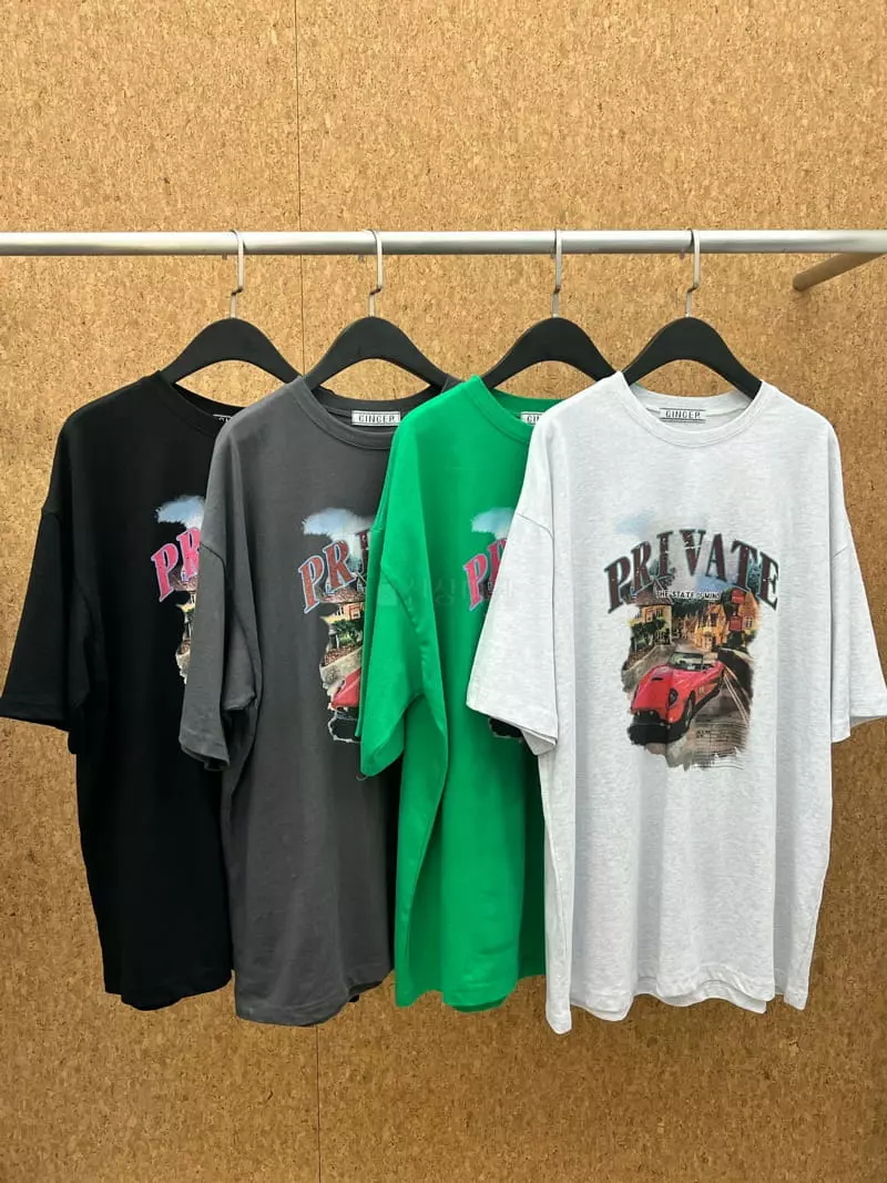 Ginger - Korean Women Fashion - #momslook - Vintage Tee - 5
