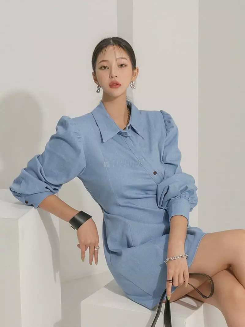 Ginger - Korean Women Fashion - #momslook - Sasun Denim One-piece