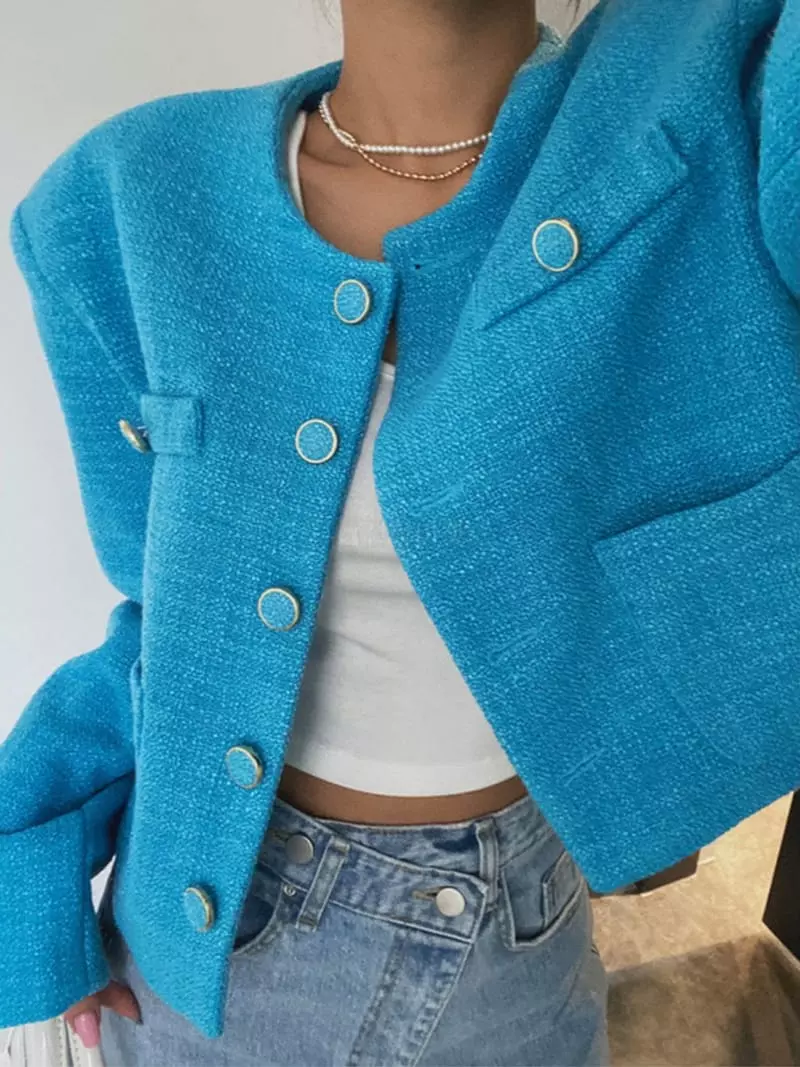 Ginger - Korean Women Fashion - #momslook - Candy Jacket