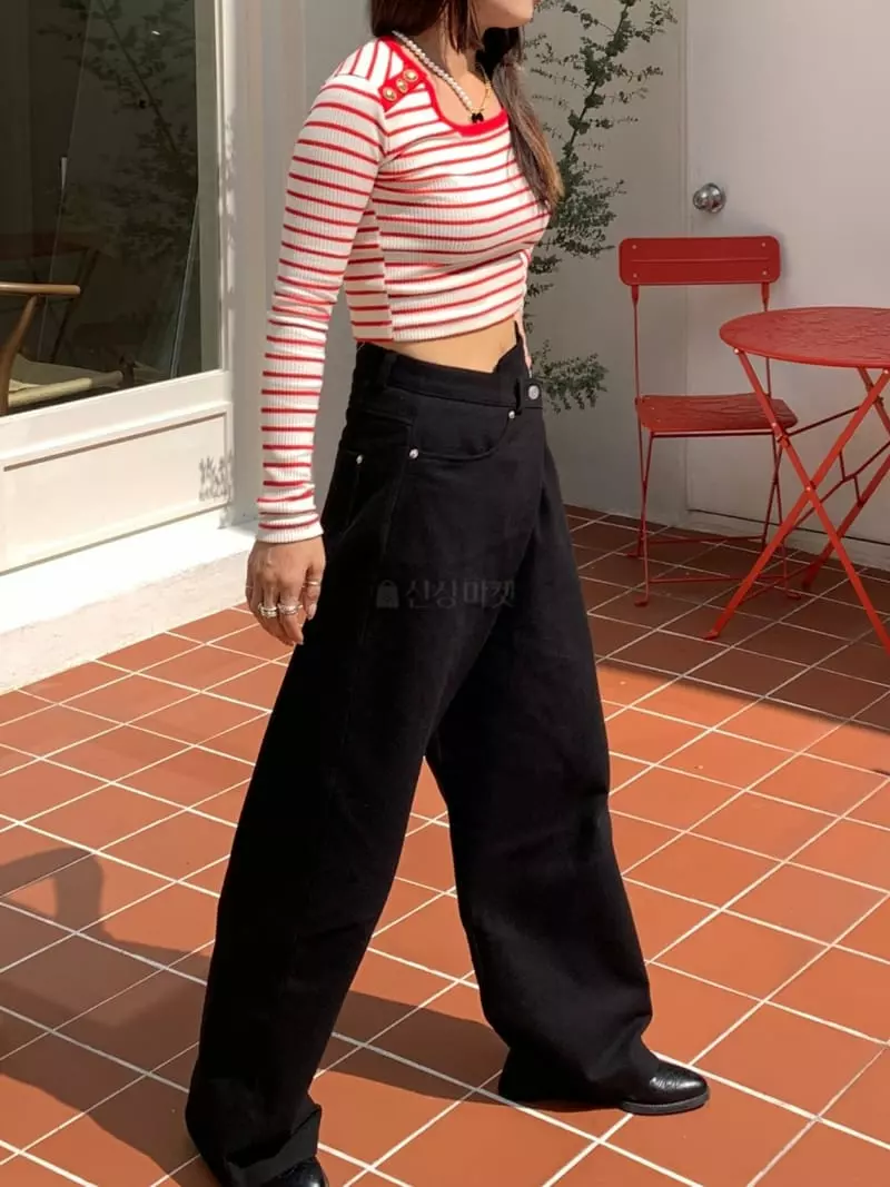 Ginger - Korean Women Fashion - #womensfashion - Lea Wrap Pants - 12