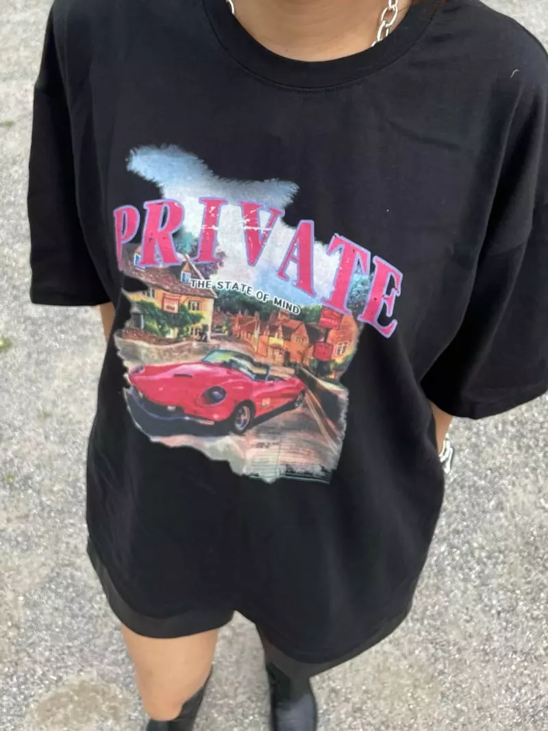 Ginger - Korean Women Fashion - #momslook - Vintage Tee - 4