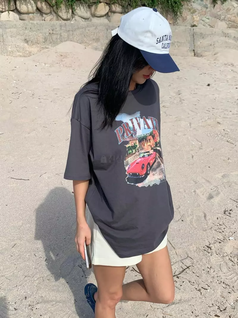 Ginger - Korean Women Fashion - #womensfashion - Vintage Tee - 6