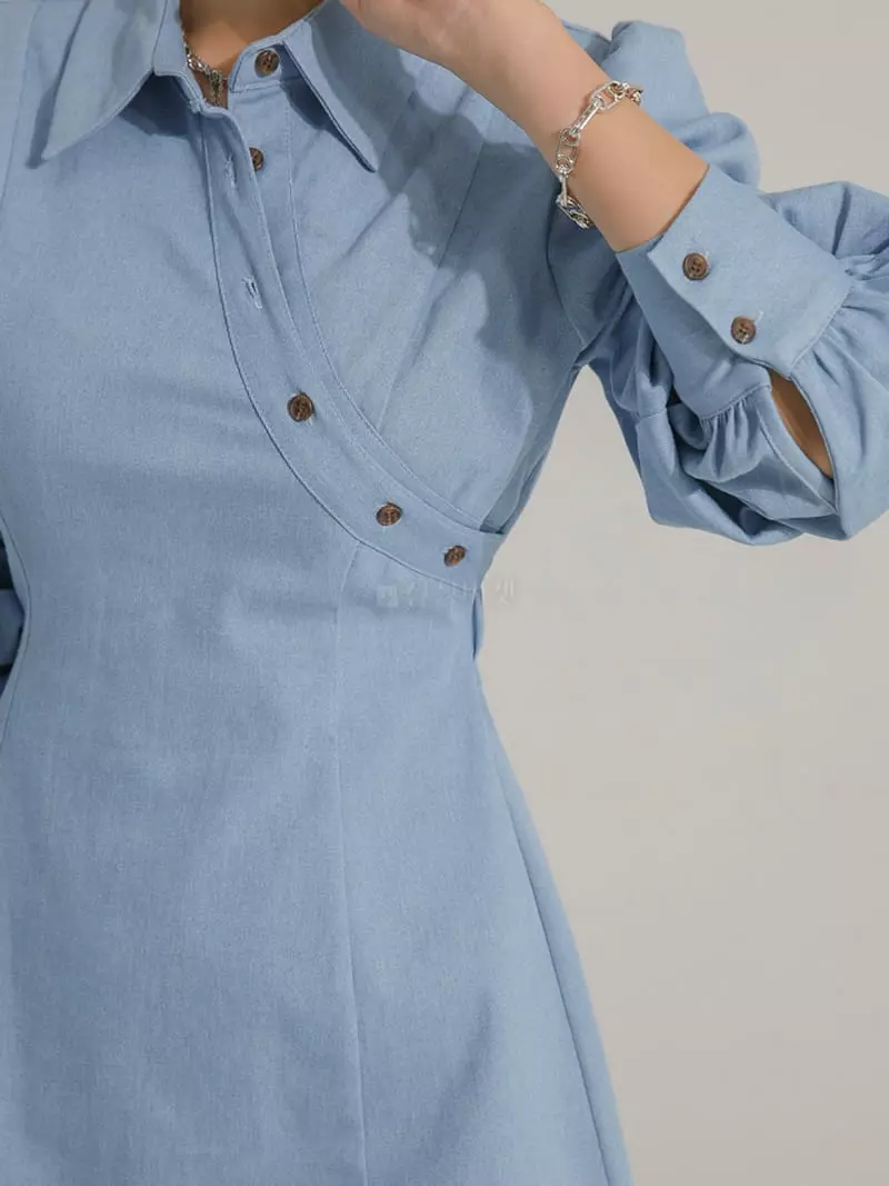 Ginger - Korean Women Fashion - #womensfashion - Sasun Denim One-piece - 8