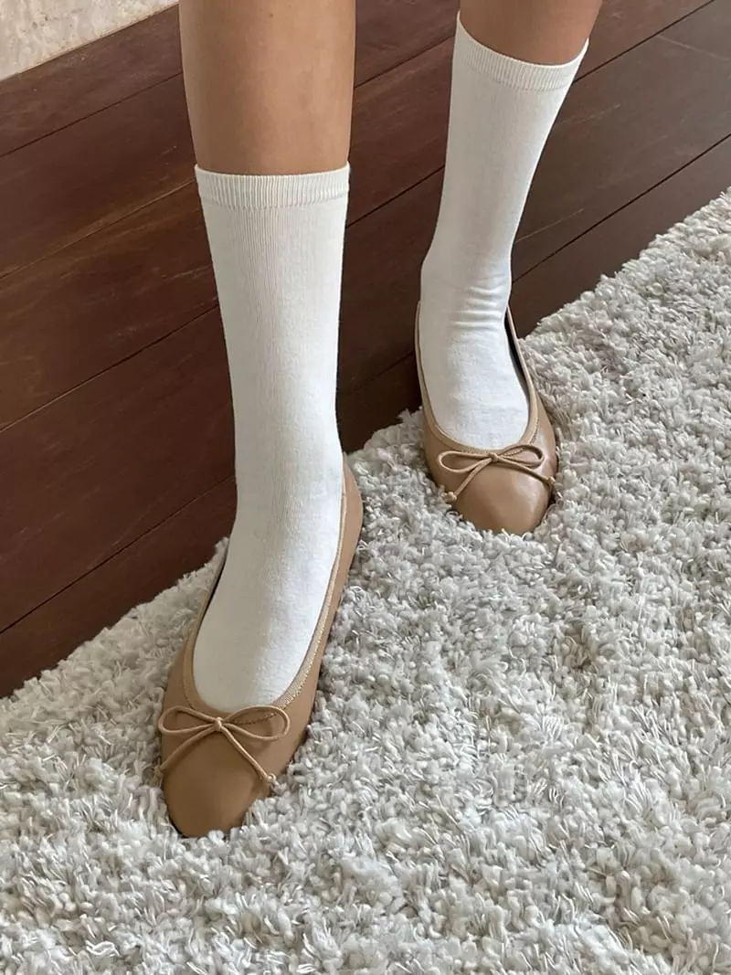 Golden Shoe - Korean Women Fashion - #momslook - st2108 Flats - 11