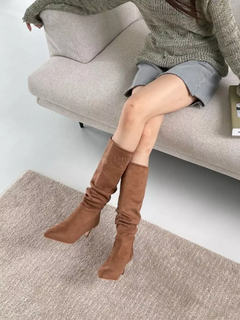 Golden Shoe - Korean Women Fashion - #momslook - SER1812 Boots - 2