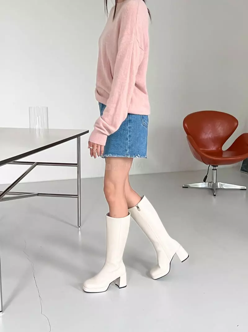 Golden Shoe - Korean Women Fashion - #momslook - SE1862 Long Boots - 9