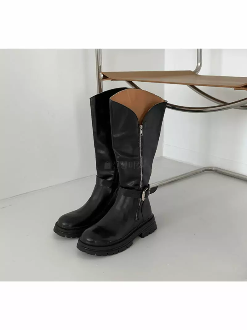 Golden Shoe - Korean Women Fashion - #momslook - rm0105 Boots - 11
