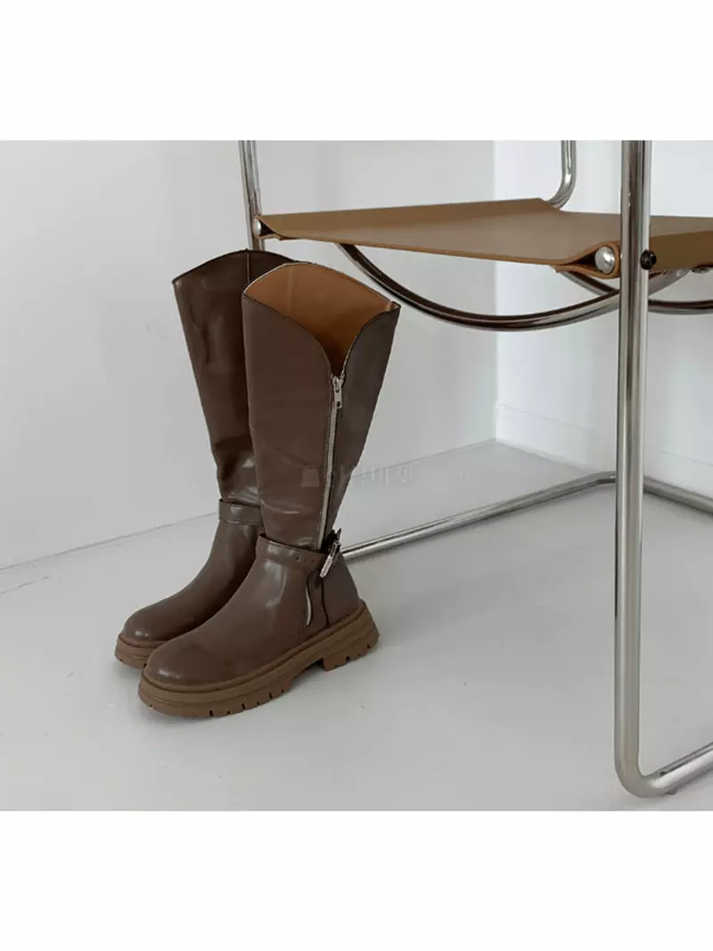 Golden Shoe - Korean Women Fashion - #momslook - rm0105 Boots - 3