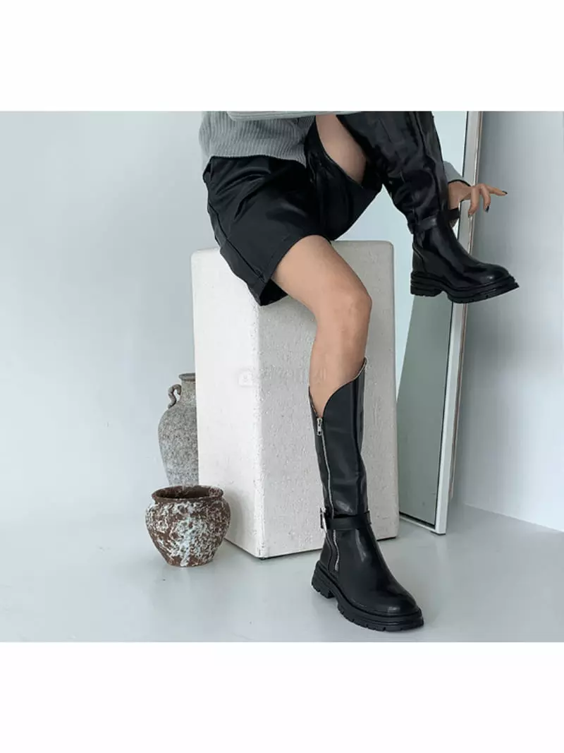 Golden Shoe - Korean Women Fashion - #momslook - rm0105 Boots - 5