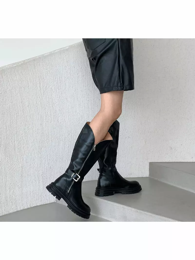 Golden Shoe - Korean Women Fashion - #momslook - rm0105 Boots - 7