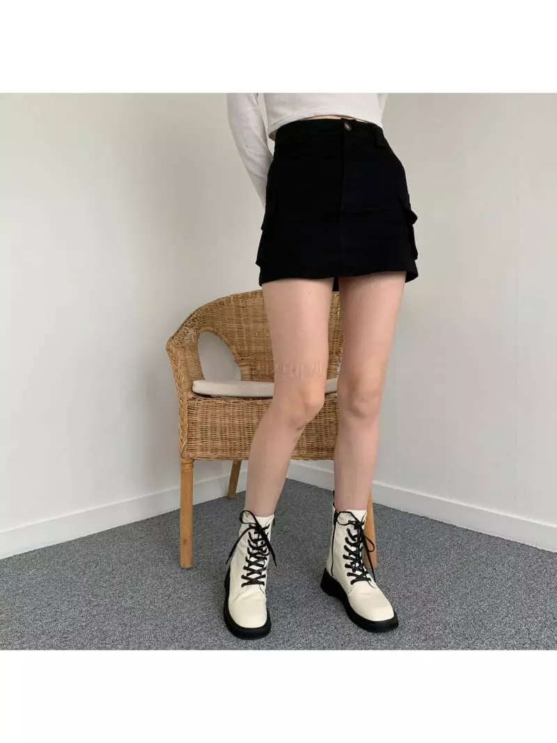 Golden Shoe - Korean Women Fashion - #momslook - RD064 Boots - 6