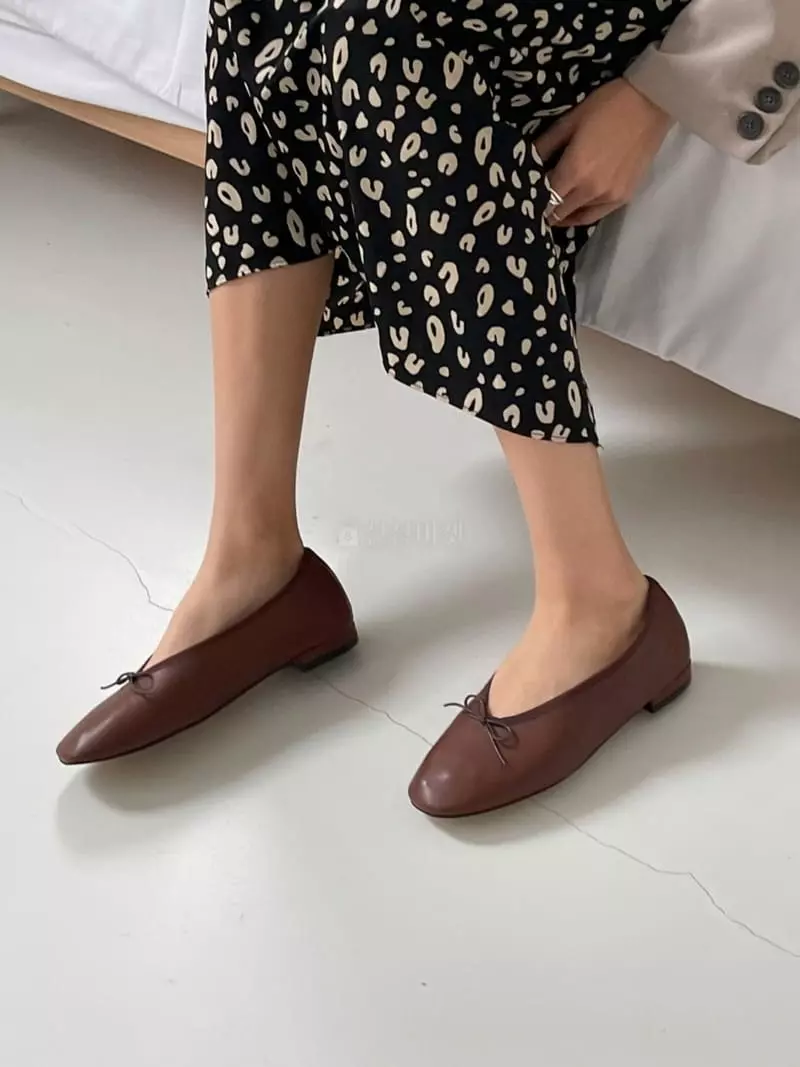 Golden Shoe - Korean Women Fashion - #momslook - ra207 Flats - 3