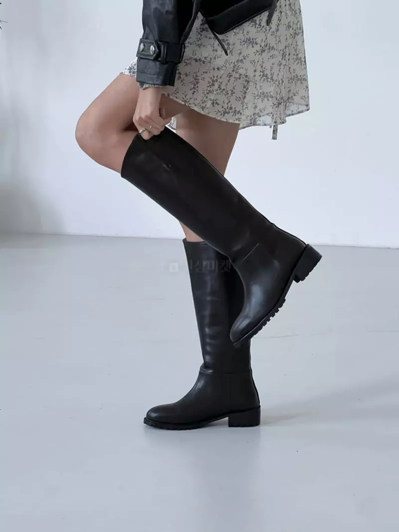 Golden Shoe - Korean Women Fashion - #momslook - ra199 Boots - 8