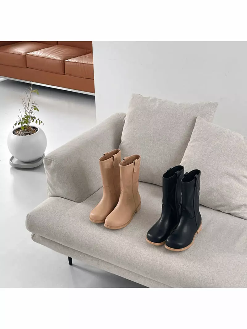 Golden Shoe - Korean Women Fashion - #momslook - ra198 Long Boots - 3