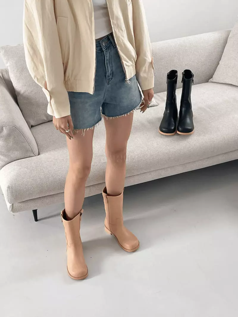 Golden Shoe - Korean Women Fashion - #momslook - ra198 Long Boots - 5