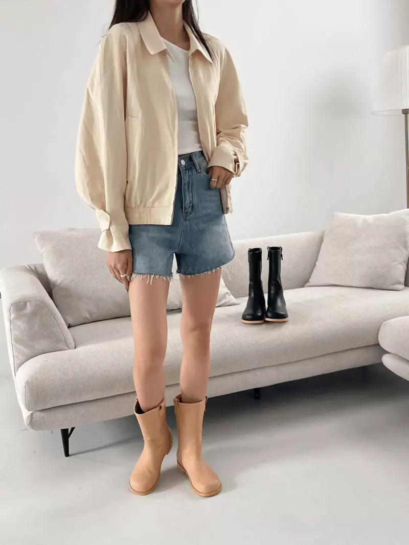 Golden Shoe - Korean Women Fashion - #momslook - ra198 Long Boots - 7