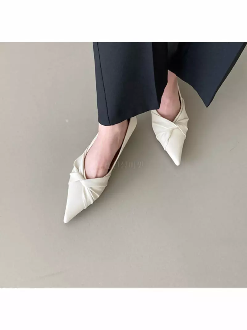 Golden Shoe - Korean Women Fashion - #momslook - RA0152 Heel - 12