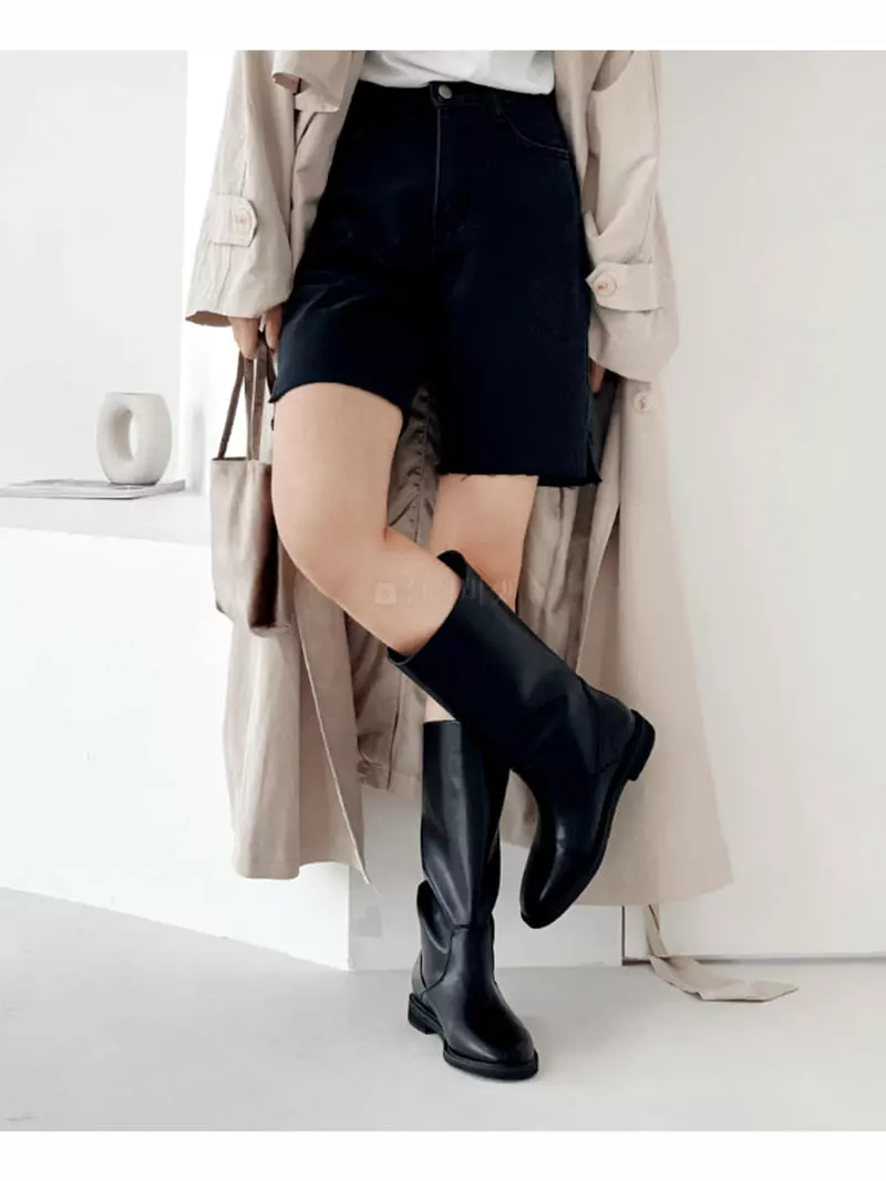 Golden Shoe - Korean Women Fashion - #momslook - LL8214 Boots