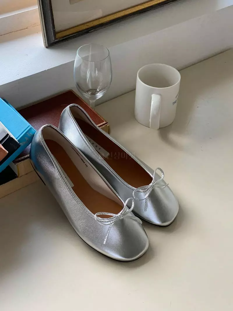 Golden Shoe - Korean Women Fashion - #momslook - L86046 Flats - 3