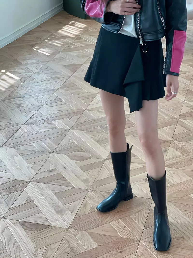 Golden Shoe - Korean Women Fashion - #momslook - L8223 Boots - 9