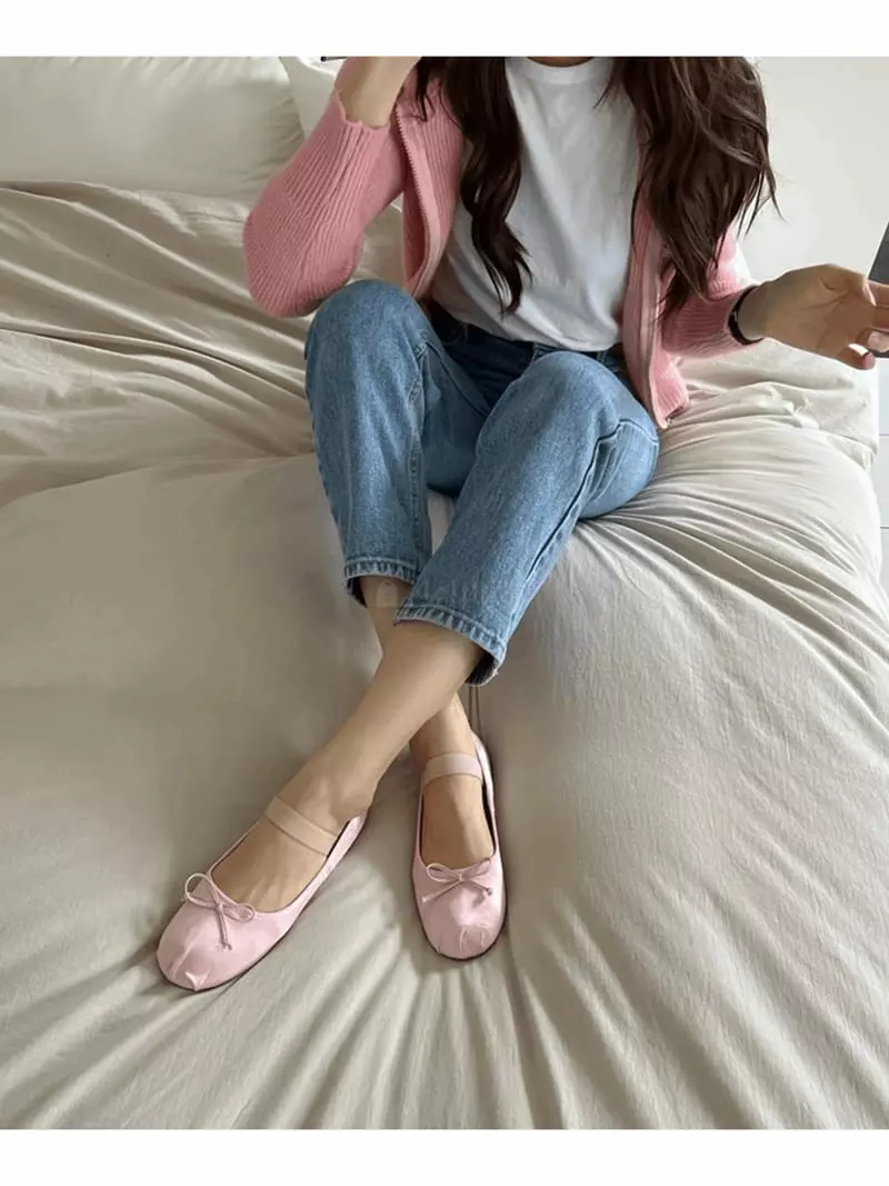 Golden Shoe - Korean Women Fashion - #momslook - ka5406 Flats - 7