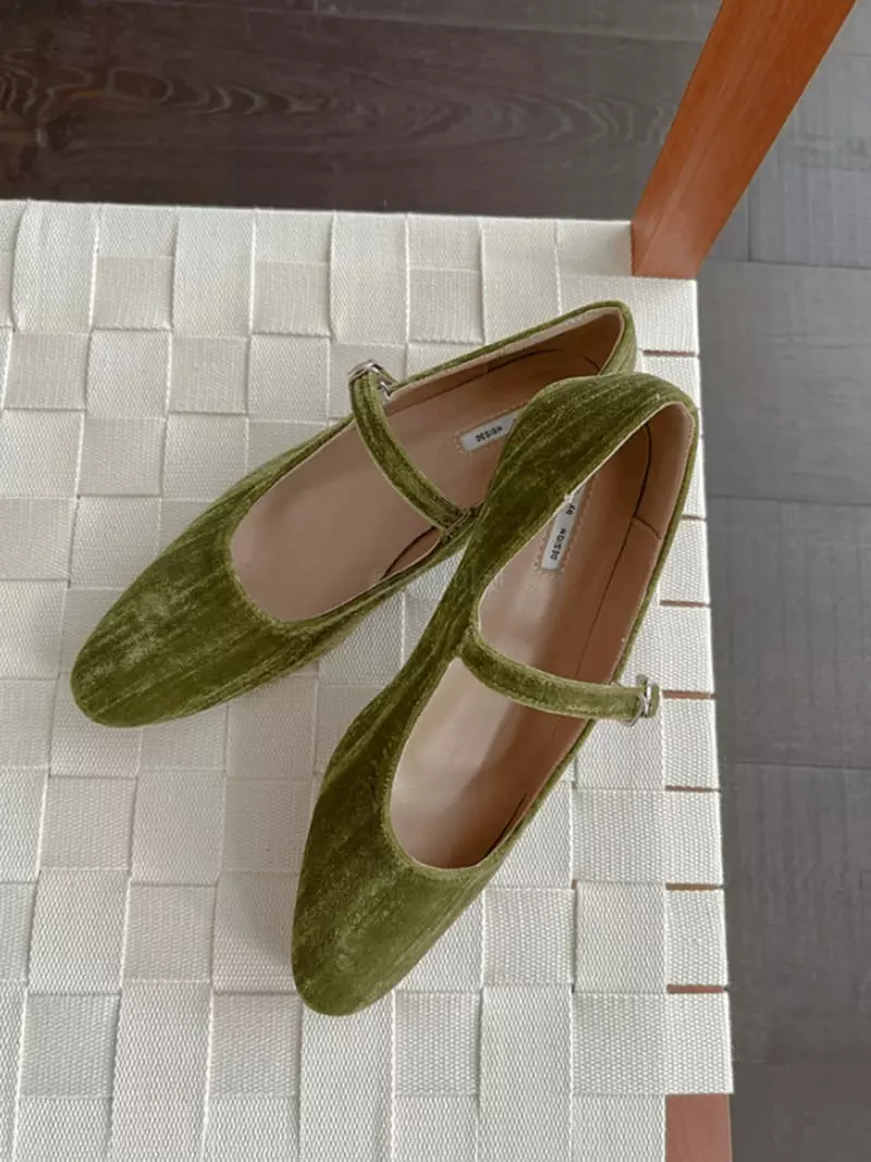 Golden Shoe - Korean Women Fashion - #momslook - ka53 Flats - 6